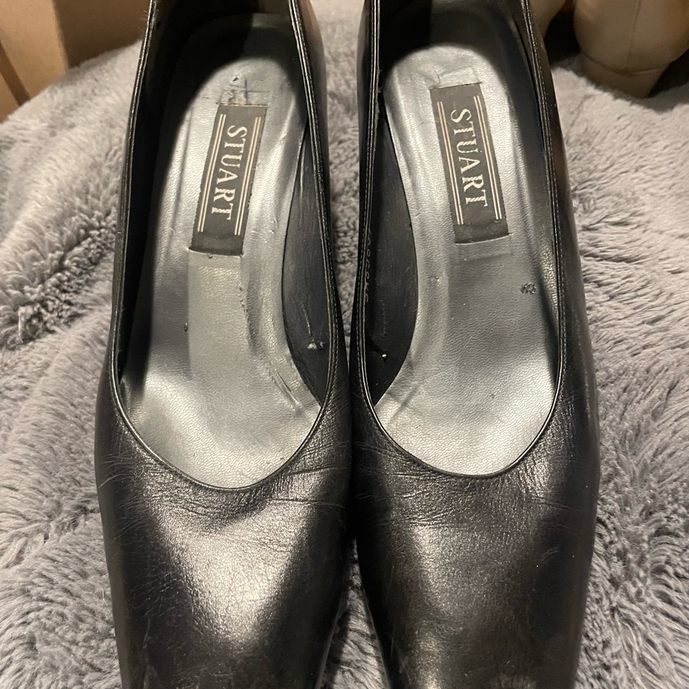 Stuart Weitzman Classic Black Heels